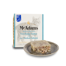 McAdams - Free Range Turkey, Alaskan Salmon (Wet Food for Cats) - MACW-TS100G